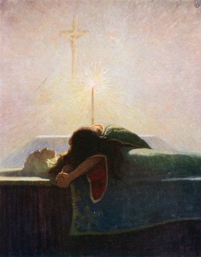 In the Tower of London by Newell Convers Wyeth