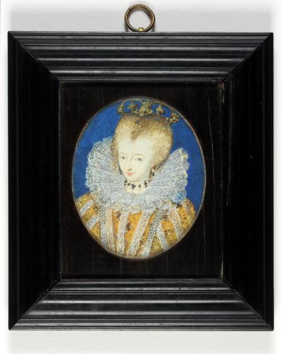A Lady Traditionally Identified As Queen Elizabeth I When Princess by Nicholas Hilliard