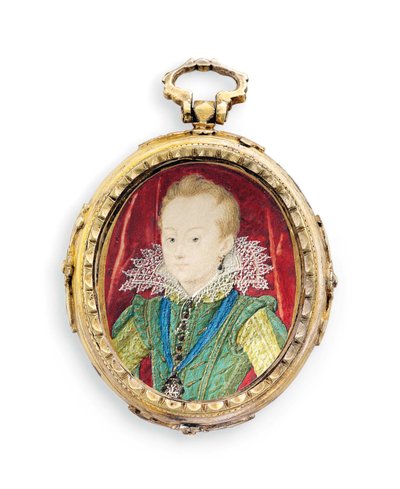 King Charles I when Duke of York, as a Boy by Nicholas Hilliard