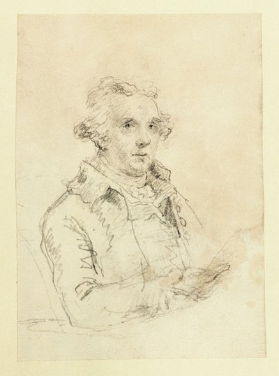 Self-portrait, c.1790 by Nicholas Pocock