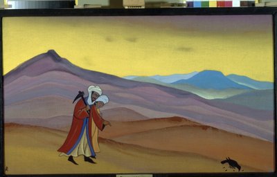 Khosrow and Shirin by Nicholas Roerich