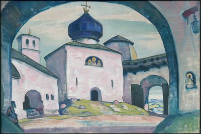 Old Pskov (décor for Rimsky-Korsakov