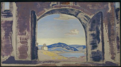Study for a Painting, c.1922 by Nicholas Roerich