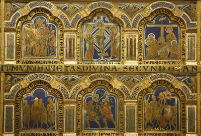 The Verdun Altar by Nicholas of Verdun, Completed in 1181, Klosterneuburg, Austria by Nicholas of Verdun
