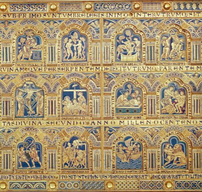 The Verdun Altar (detail) by Nicholas of Verdun