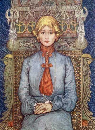 Norway: A Typical Norwegian Maiden by Nico Jungman
