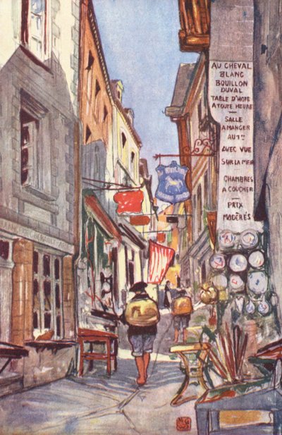 The Street, Mont St Michel by Nico Jungmann