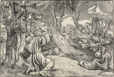 Saint Francis Receiving the Stigmata by Nicolò Boldrini