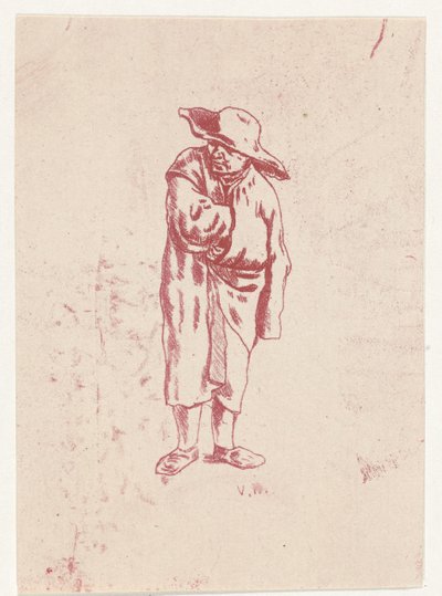Man with Arm in His Coat by Nicolaas Gerhard van Huffel