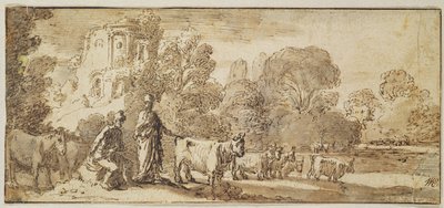 Mercury and Argus with a Herd of Cattle by Nicolaes Cornelisz Moeyaert