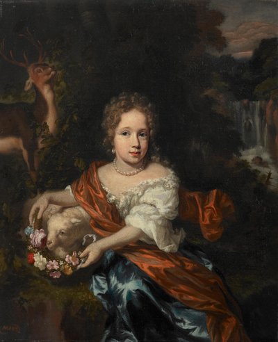 Portrait of an Unknown Girl by Nicolaes Maes