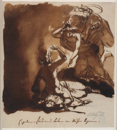 The Archangel Michael Contending with Satan over Moses