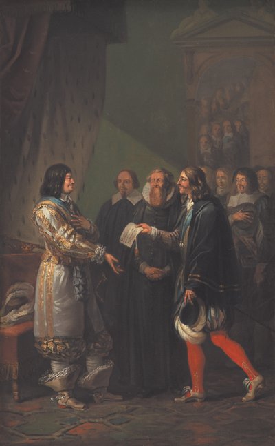 Absolute Monarchy Assigned to Frederick III of Denmark in 1660, 1783 by Nicolai Abraham Abildgaard