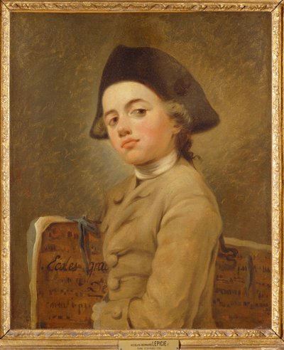 The young draftsman by Nicolas-Bernard (after) Lepicie