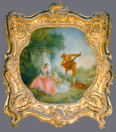 The Music Lesson by Nicolas (attr. to) Lancret