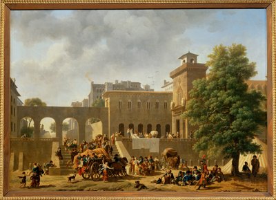 The Exterior of a Military Hospital, Also Known as 