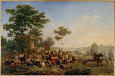 Mass in the Country Around Rome by Nicolas Antoine Taunay