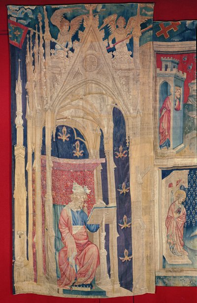The Reader, from the Apocalypse Tapestry of Angers, 1373-87 by Nicolas Bataille