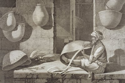 The Basket Maker, from Volume II Arts and Trades of 