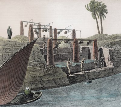 Collecting Water from the Nile, plate 6 from Volume II Arts and Trades of 