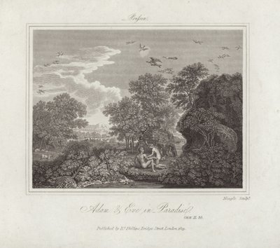 Adam and Eve by Nicolas Poussin