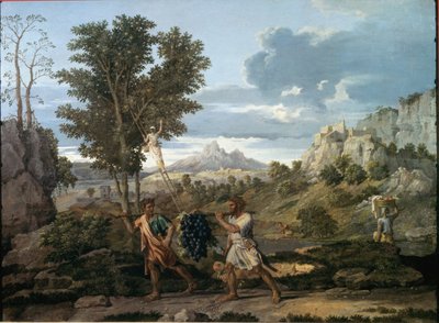 Autumn or the Bunch of Grapes Brought Back from the Promised Land by Nicolas Poussin