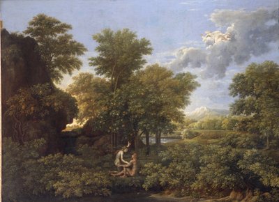 Spring or Earth Paradise by Nicolas Poussin