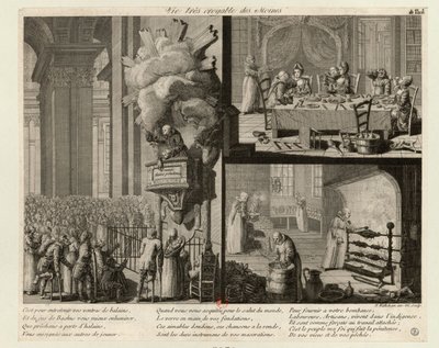 Very Believable Life of the Monks, c. 1789 by Nicolas Walkcheim