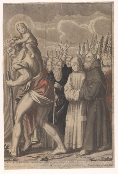 Triumphal Procession of Christ with Figures from the Old and New Testament by Nicolas de Larmessin (I)