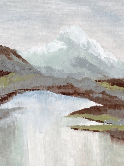 Misty Mountain Lake by Nikita Jariwala