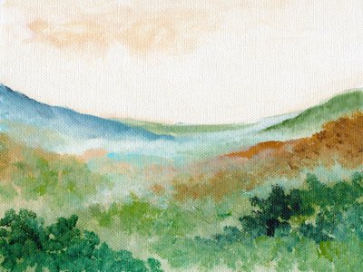 Misty Mountain Serenity by Nikita Jariwala