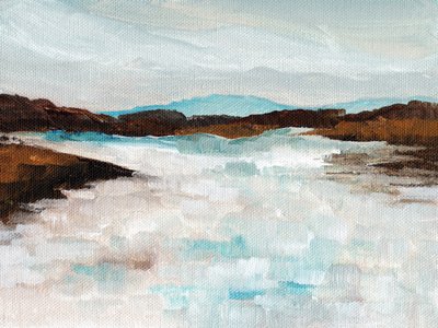 Misty Mountain Waters by Nikita Jariwala