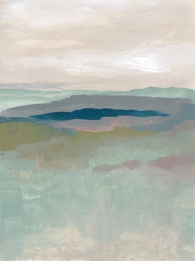 Muted Lake Landscape by Nikita Jariwala
