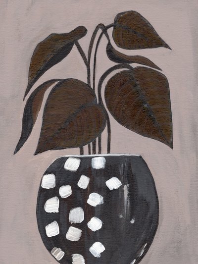 Polka Dot Houseplant by Nikita Jariwala