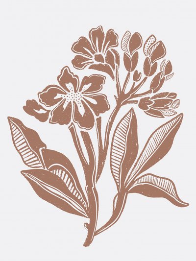 Rustic Floral Illustration by Nikita Jariwala