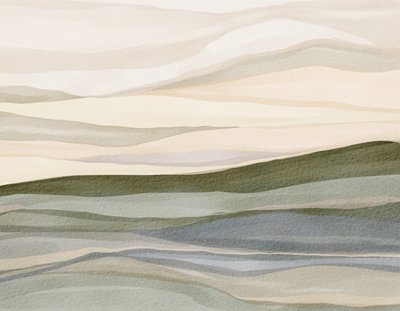Serene Rolling Hills by Nikita Jariwala
