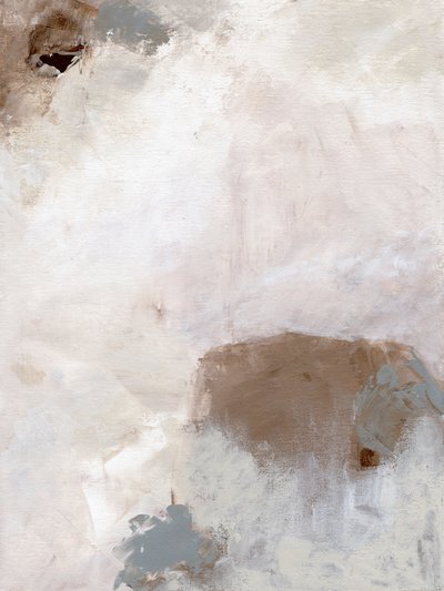 Soft Earth Tones Abstract by Nikita Jariwala