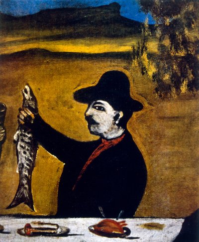 Portrait of a Man by Niko Pirosmani