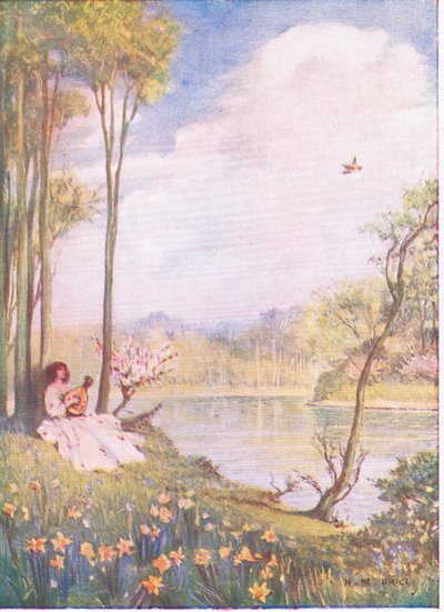 Spring Song: "To think of it is to be happy with the Innocence of pure joy" by Norman Mills Price