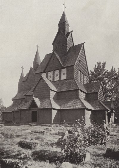 Hitterdal Timber Church by Norwegian Photographer