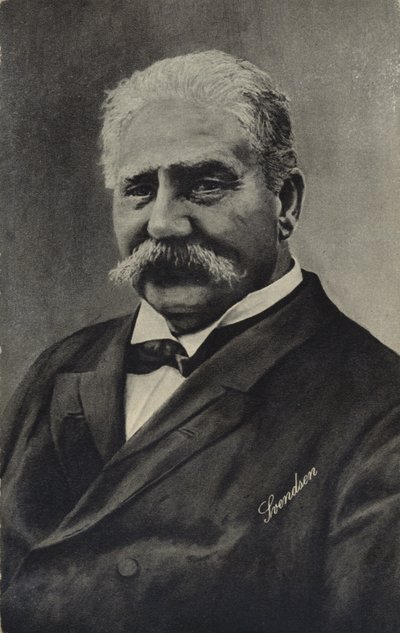 Portrait of Johan Svendsen by Norwegian Photographer