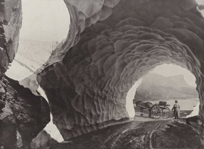 Tunnel Through Snow, Hauklid Pass by Norwegian Photographer