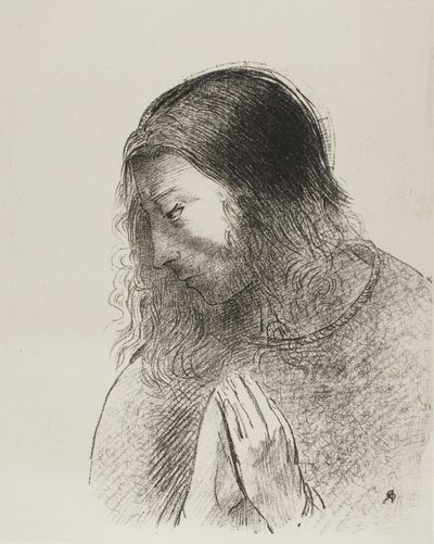And I John Saw These Things, and Heard Them (plate 12 of 12) by Odilon Redon