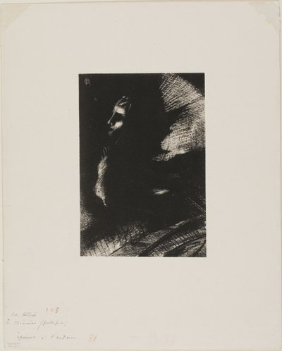 Frontispiece for Les Chimères by Jules Destrée by Odilon Redon