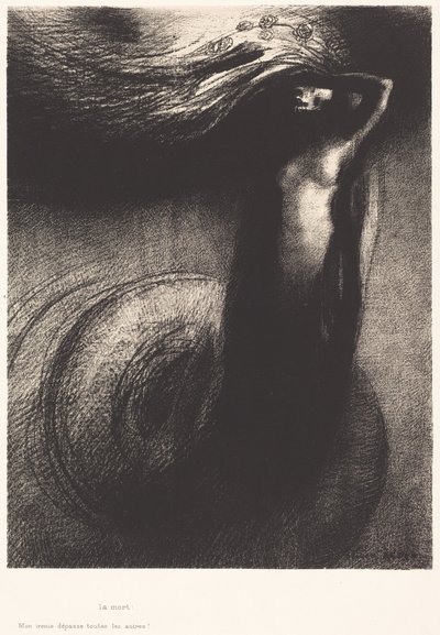 Death: My Irony Surpasses All Others! by Odilon Redon