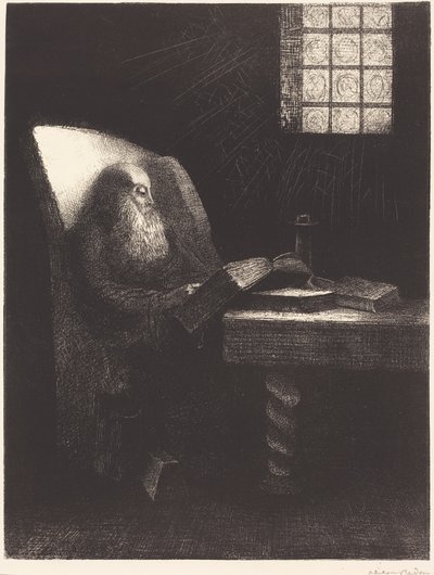 The Reader by Odilon Redon
