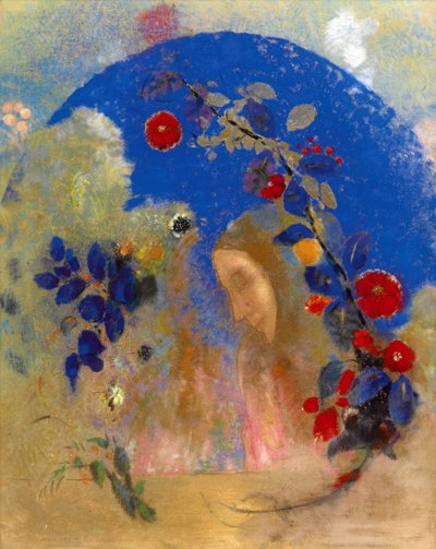 Profile under an Arch by Odilon Redon