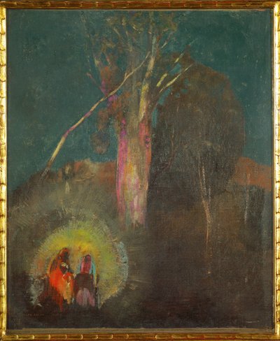 The Flight to Egypt by Odilon Redon