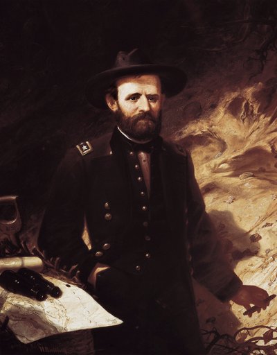 Portrait of Ulysses Simpson Grant by Ole Peter Hansen Balling