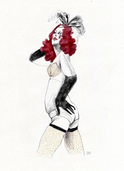 Burlesque by Olga Skomorokhova